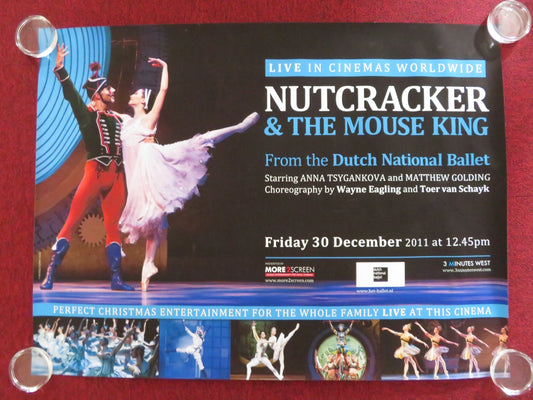 NUTCRACKER AND THE MOUSE KING UK QUAD ROLLED POSTER ANNA TSYGANKOVA 2011 Rendezvous Cinema Movie posters