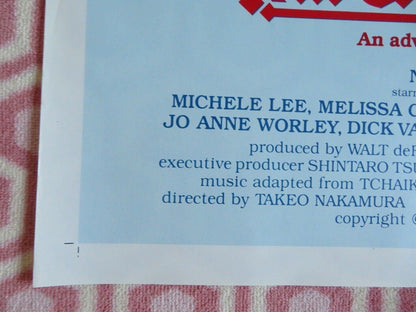 NUTCRACKER FANTASY FOLDED US ONE SHEET POSTER CHRISTOPHER LEE EVA GABOR 1979 Rendezvous Cinema Movie posters