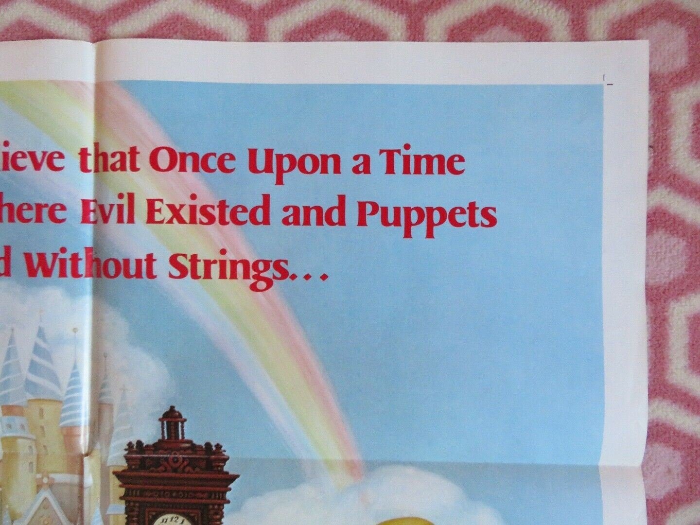 NUTCRACKER FANTASY FOLDED US ONE SHEET POSTER CHRISTOPHER LEE EVA GABOR 1979 Rendezvous Cinema Movie posters