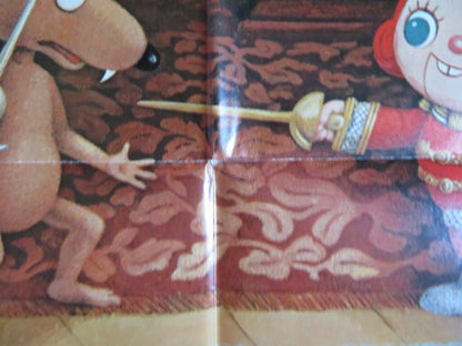 NUTCRACKER FANTASY FOLDED US ONE SHEET POSTER CHRISTOPHER LEE EVA GABOR 1979 Rendezvous Cinema Movie posters