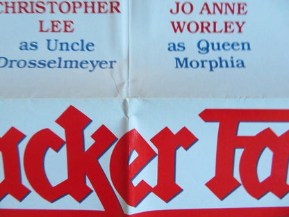 NUTCRACKER FANTASY FOLDED US ONE SHEET POSTER CHRISTOPHER LEE EVA GABOR 1979 Rendezvous Cinema Movie posters