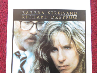 NUTS ITALIAN LOCANDINA POSTER BARBRA STREISAND RICHARD DREYFUSS 1987 Rendezvous Cinema Movie posters