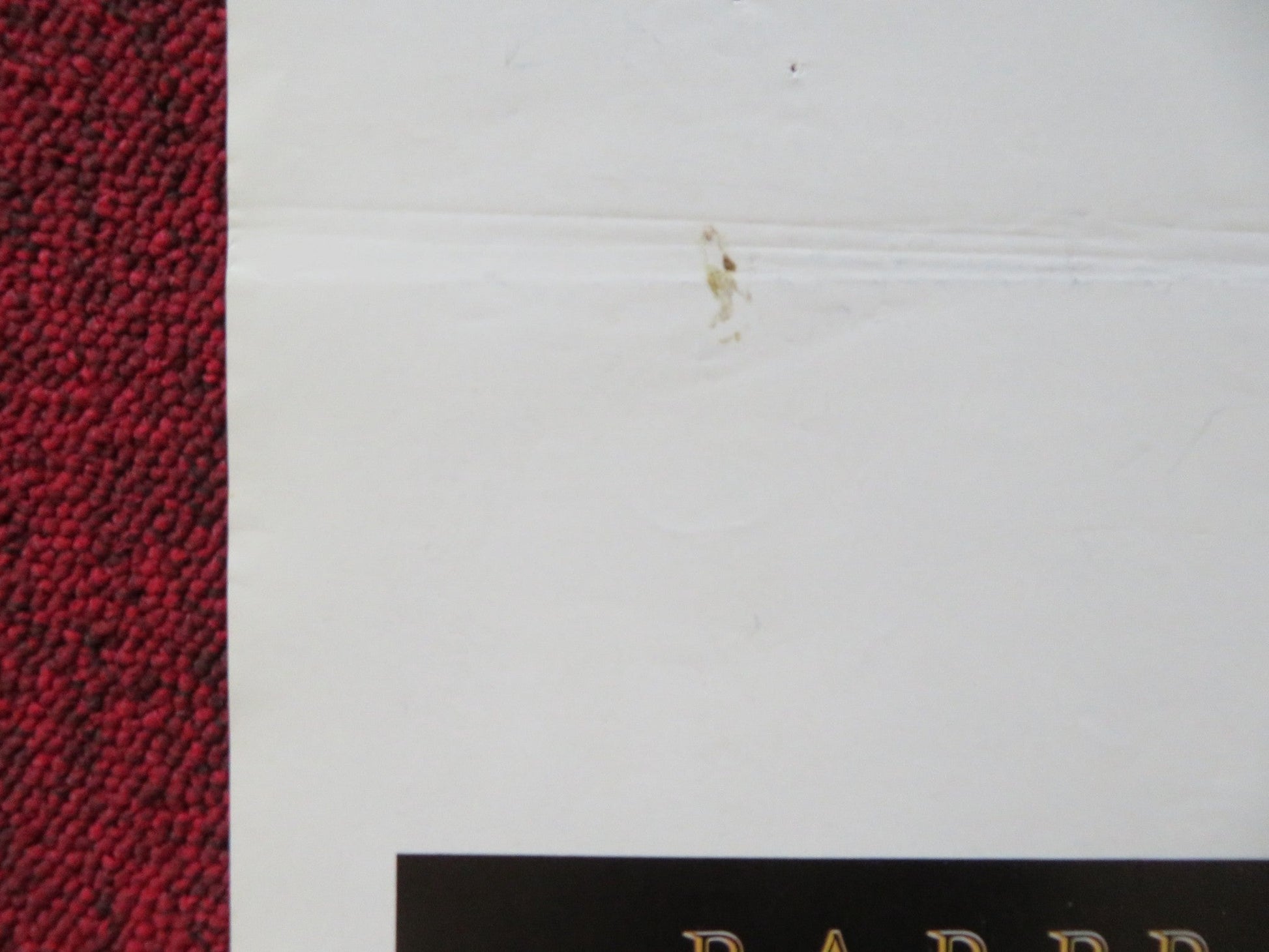 NUTS ITALIAN LOCANDINA POSTER BARBRA STREISAND RICHARD DREYFUSS 1987 Rendezvous Cinema Movie posters