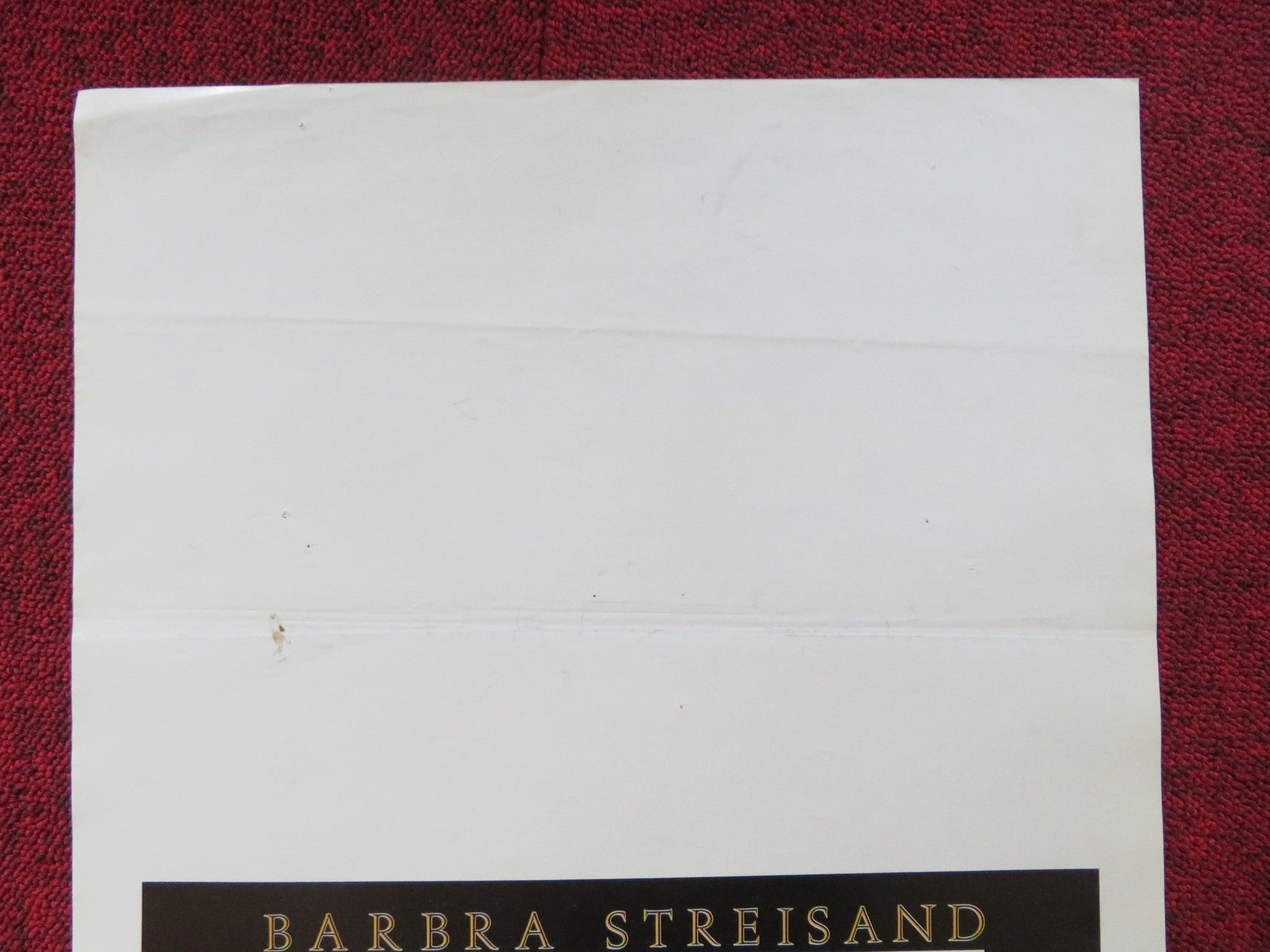 NUTS ITALIAN LOCANDINA POSTER BARBRA STREISAND RICHARD DREYFUSS 1987 Rendezvous Cinema Movie posters