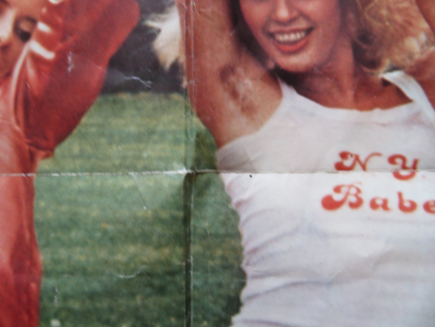 N.Y. BABES FOLDED US ONE SHEET POSTER GLORIA LEONARD MARLENE WILLOUGHBY 1982 Rendezvous Cinema Movie posters