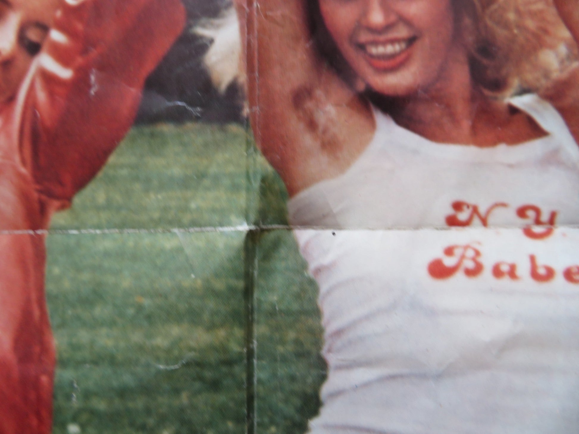 N.Y. BABES FOLDED US ONE SHEET POSTER GLORIA LEONARD MARLENE WILLOUGHBY 1982 Rendezvous Cinema Movie posters