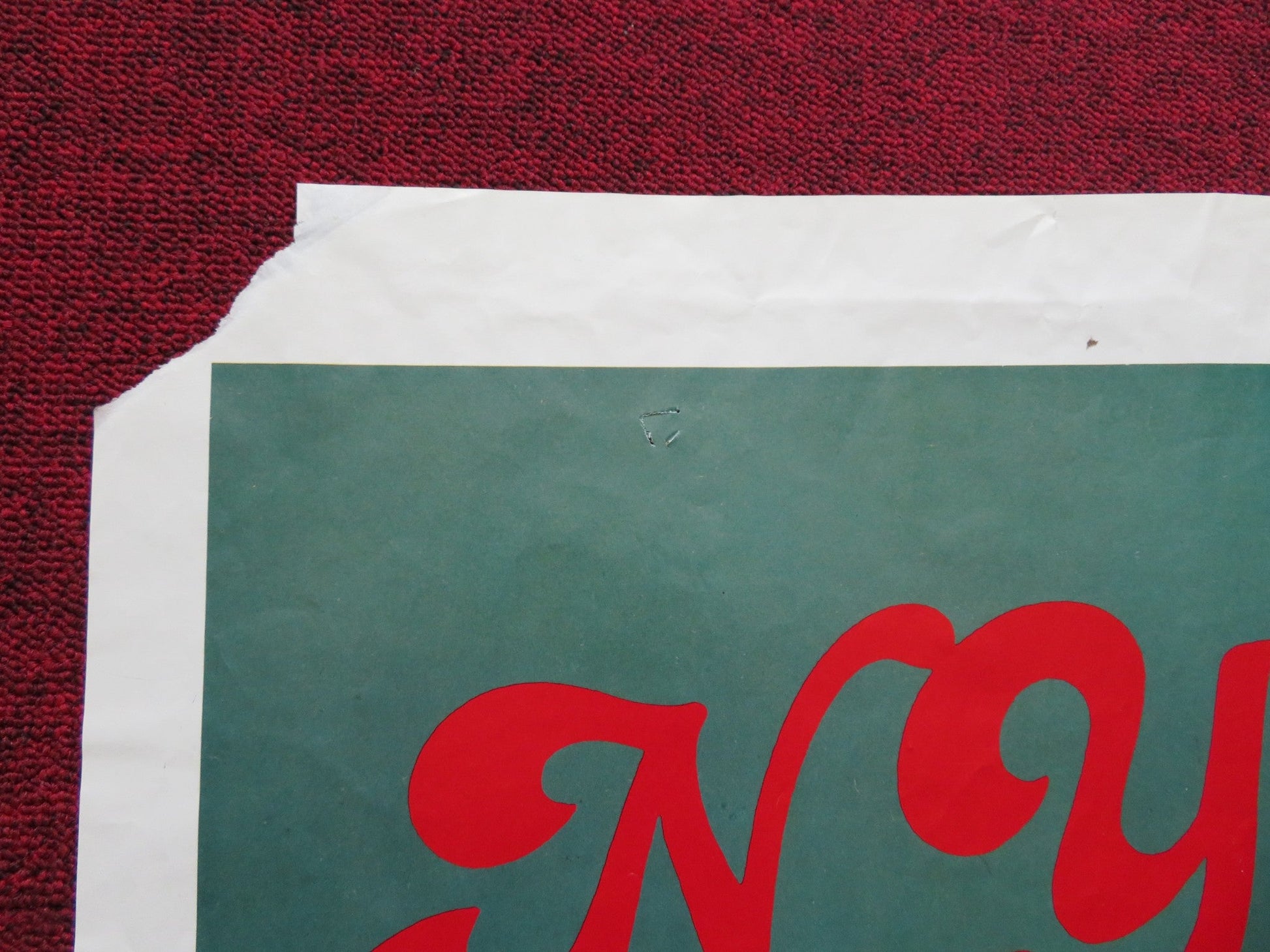 N.Y. BABES FOLDED US ONE SHEET POSTER GLORIA LEONARD MARLENE WILLOUGHBY 1982 Rendezvous Cinema Movie posters