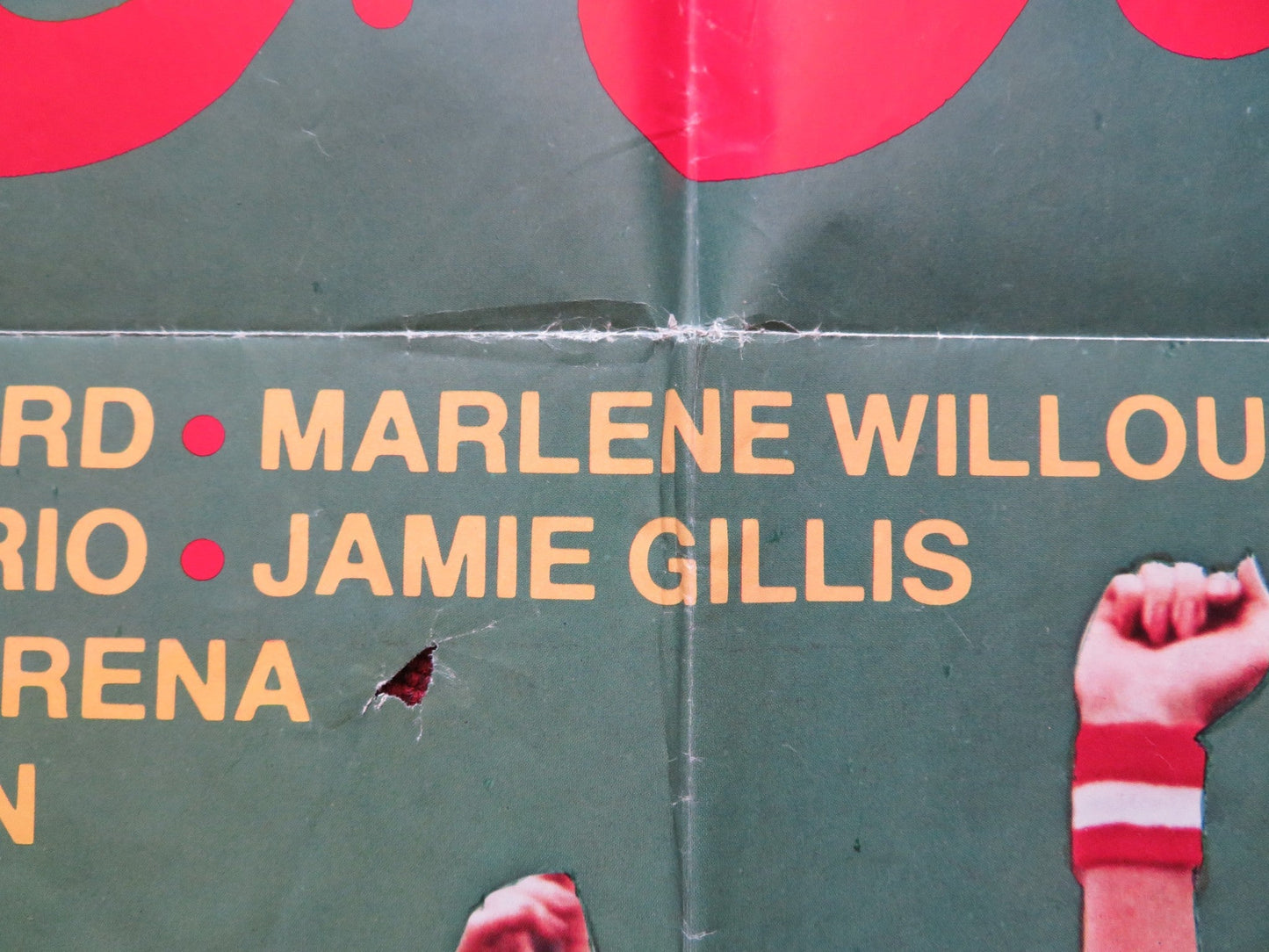 N.Y. BABES FOLDED US ONE SHEET POSTER GLORIA LEONARD MARLENE WILLOUGHBY 1982 Rendezvous Cinema Movie posters