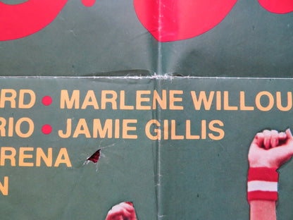 N.Y. BABES FOLDED US ONE SHEET POSTER GLORIA LEONARD MARLENE WILLOUGHBY 1982 Rendezvous Cinema Movie posters