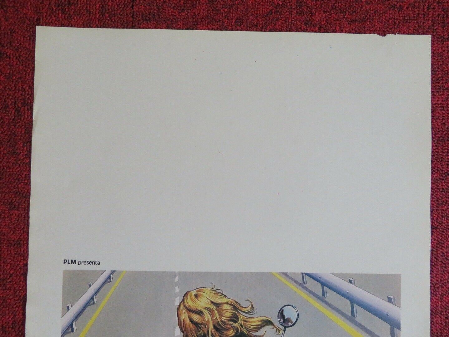 OCCHEI OCCHEI ITALIAN LOCANDINA (25.5"x13") POSTER PAULA MOLINA 1983 Movie posters