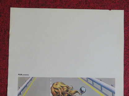 OCCHEI OCCHEI ITALIAN LOCANDINA (25.5"x13") POSTER PAULA MOLINA 1983 Movie posters