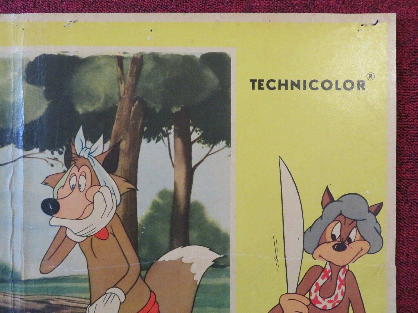 OCCHIO ALLA PENNA/ EYE TO THE PEN - A ITALIAN FOTOBUSTA POSTER LOONEY TUNES - Rendezvous Cinema