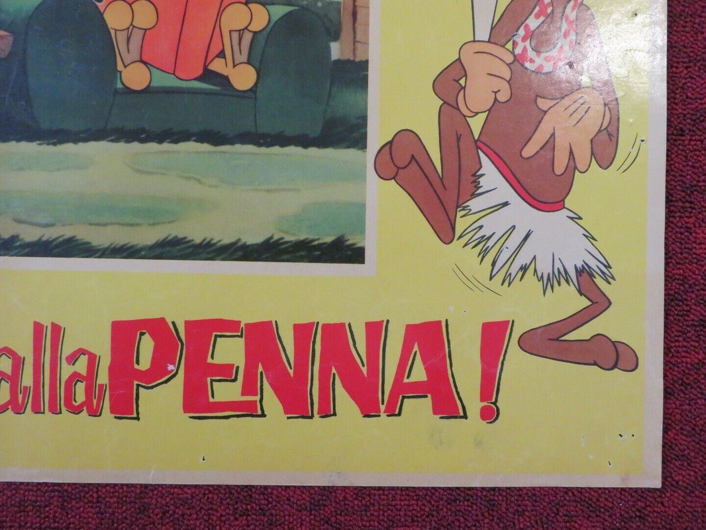 OCCHIO ALLA PENNA/ EYE TO THE PEN - B ITALIAN FOTOBUSTA POSTER LOONEY TUNES - Rendezvous Cinema