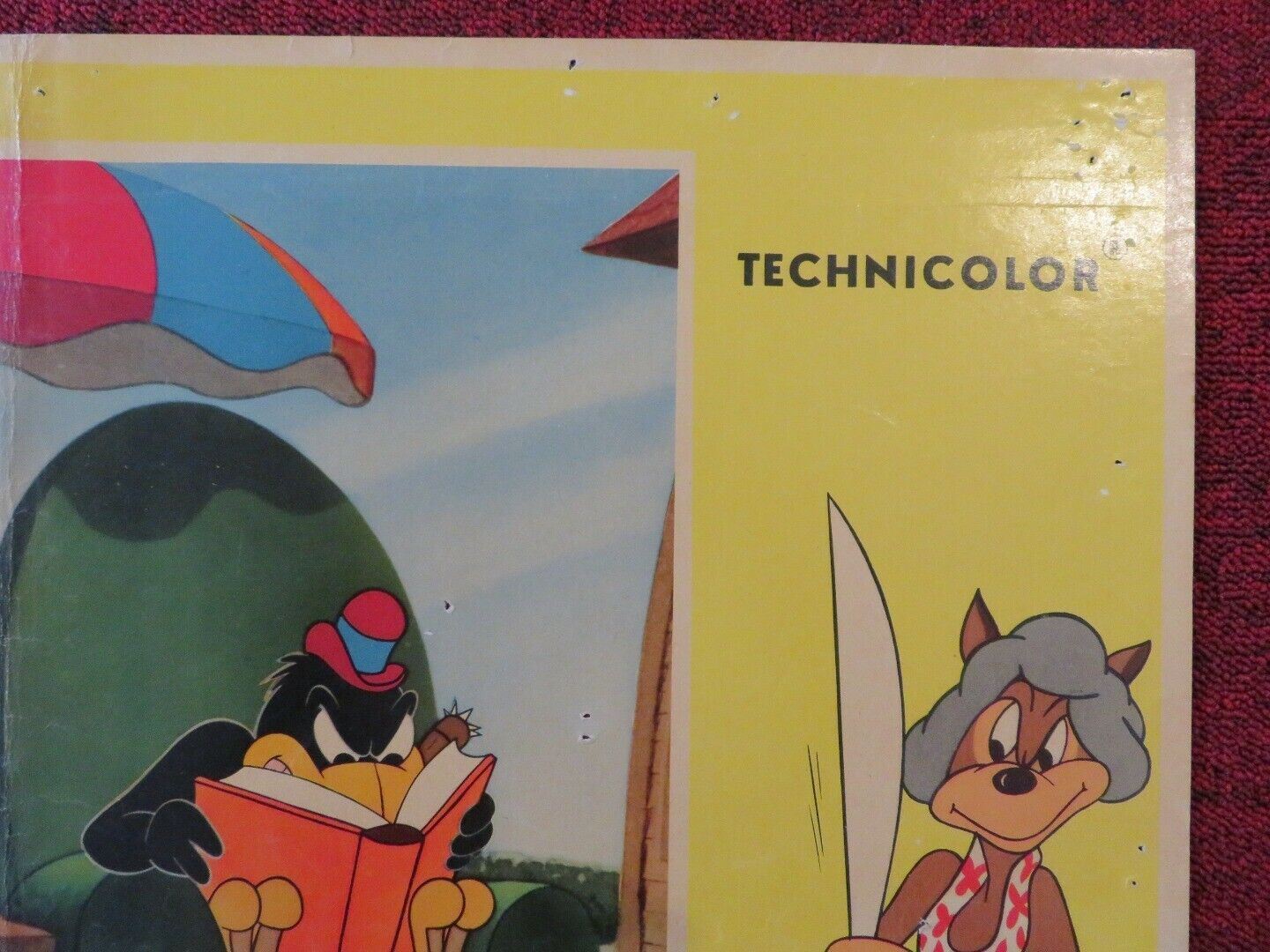 OCCHIO ALLA PENNA/ EYE TO THE PEN - B ITALIAN FOTOBUSTA POSTER LOONEY TUNES - Rendezvous Cinema