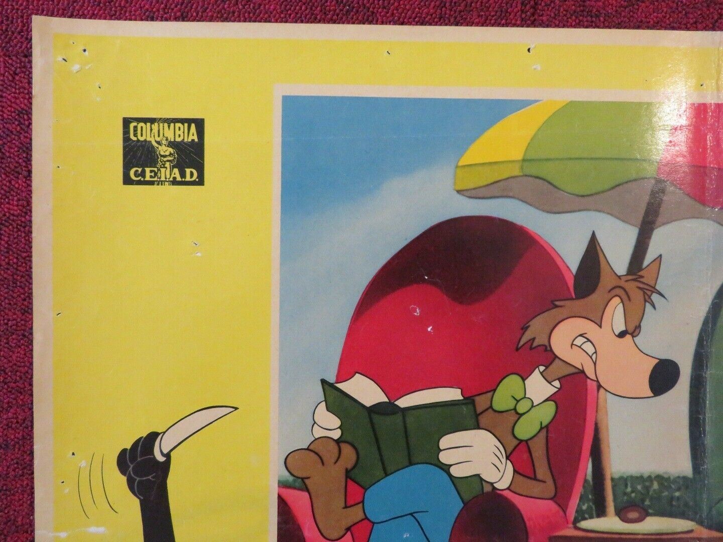 OCCHIO ALLA PENNA/ EYE TO THE PEN - B ITALIAN FOTOBUSTA POSTER LOONEY TUNES - Rendezvous Cinema