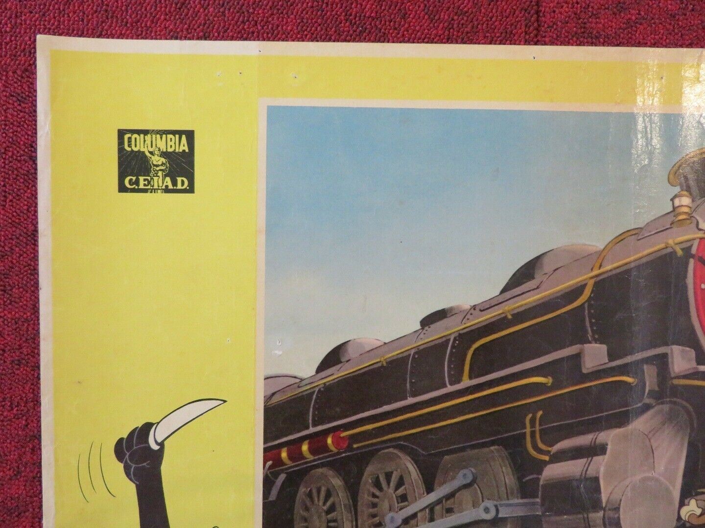 OCCHIO ALLA PENNA/ EYE TO THE PEN - C ITALIAN FOTOBUSTA POSTER LOONEY TUNES - Rendezvous Cinema