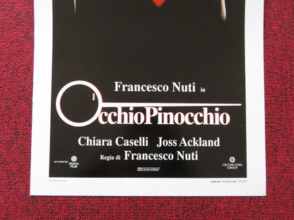 OCCHIOPINOCCHIO ITALIAN LOCANDINA POSTER FRANCESCO NUTI CHIARA CASELLI 1994 Rendezvous Cinema Movie posters