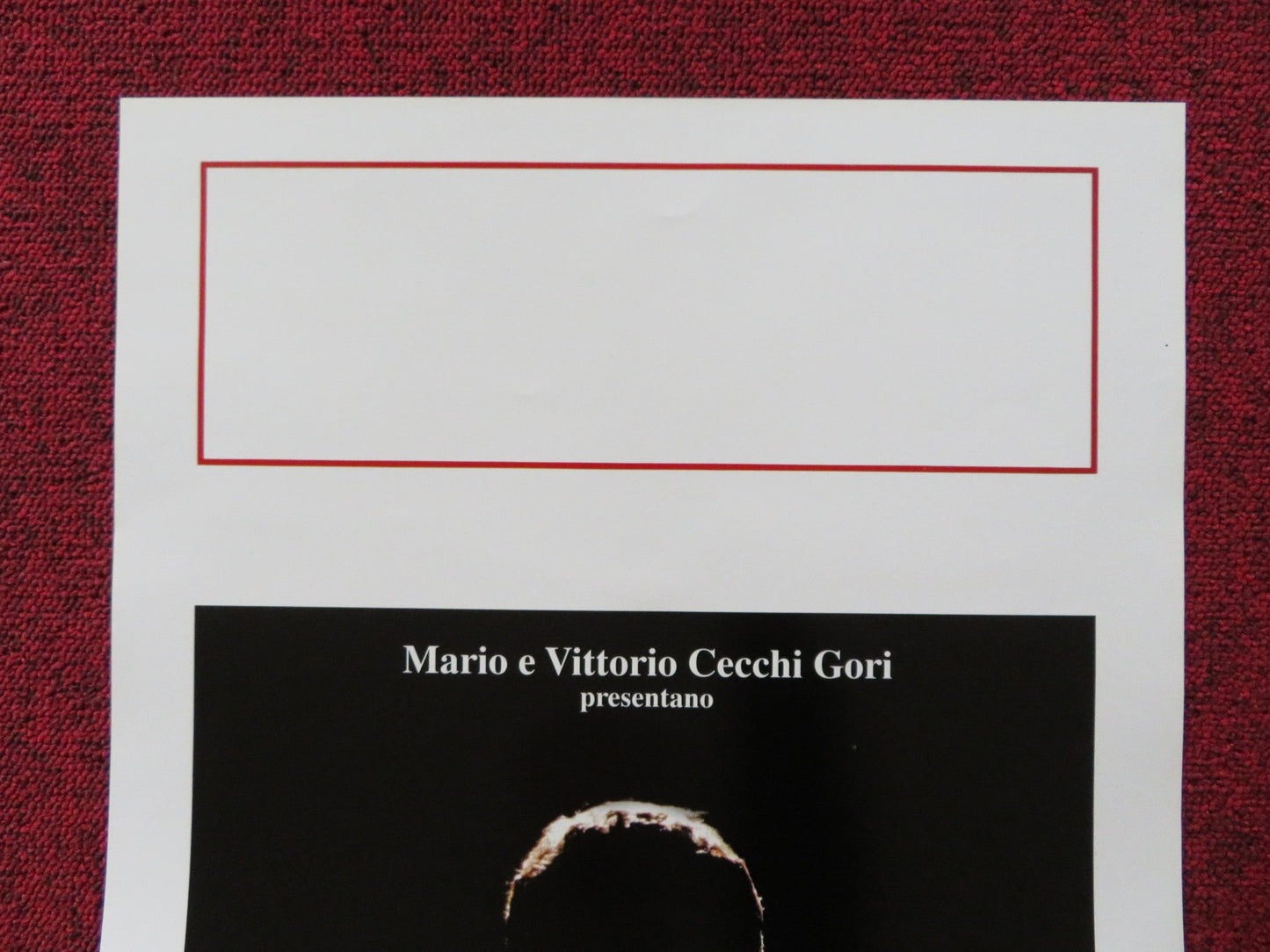 OCCHIOPINOCCHIO ITALIAN LOCANDINA POSTER FRANCESCO NUTI CHIARA CASELLI 1994 Rendezvous Cinema Movie posters