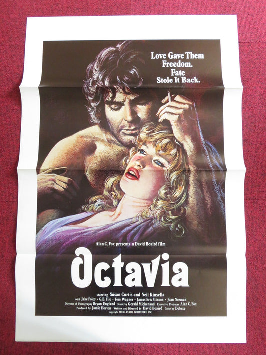 OCTAVIA US TRI FOLDED ONE SHEET ROLLED POSTER SUSAN CURTIS NEIL KINSELLA 1982 Rendezvous Cinema Movie posters