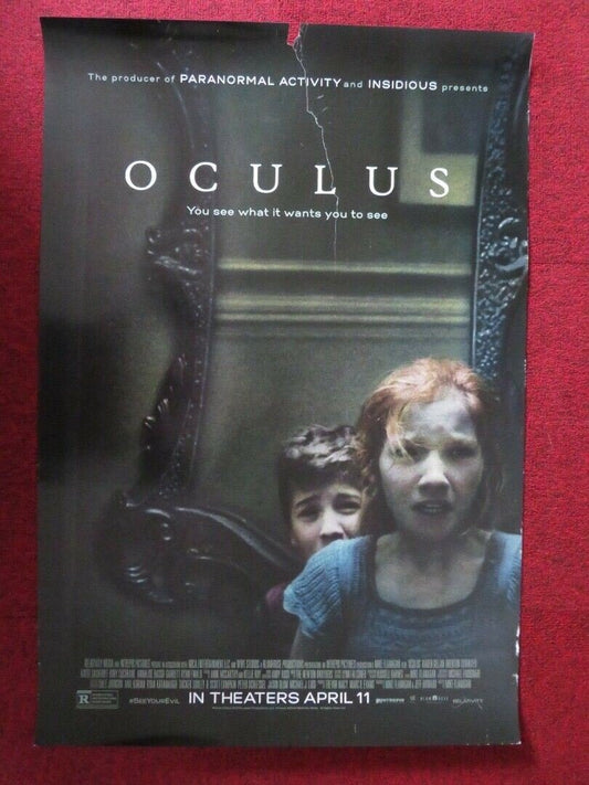 OCULUS US ONE SHEET ROLLED POSTER KAREN GILLAN 2013 - Rendezvous Cinema