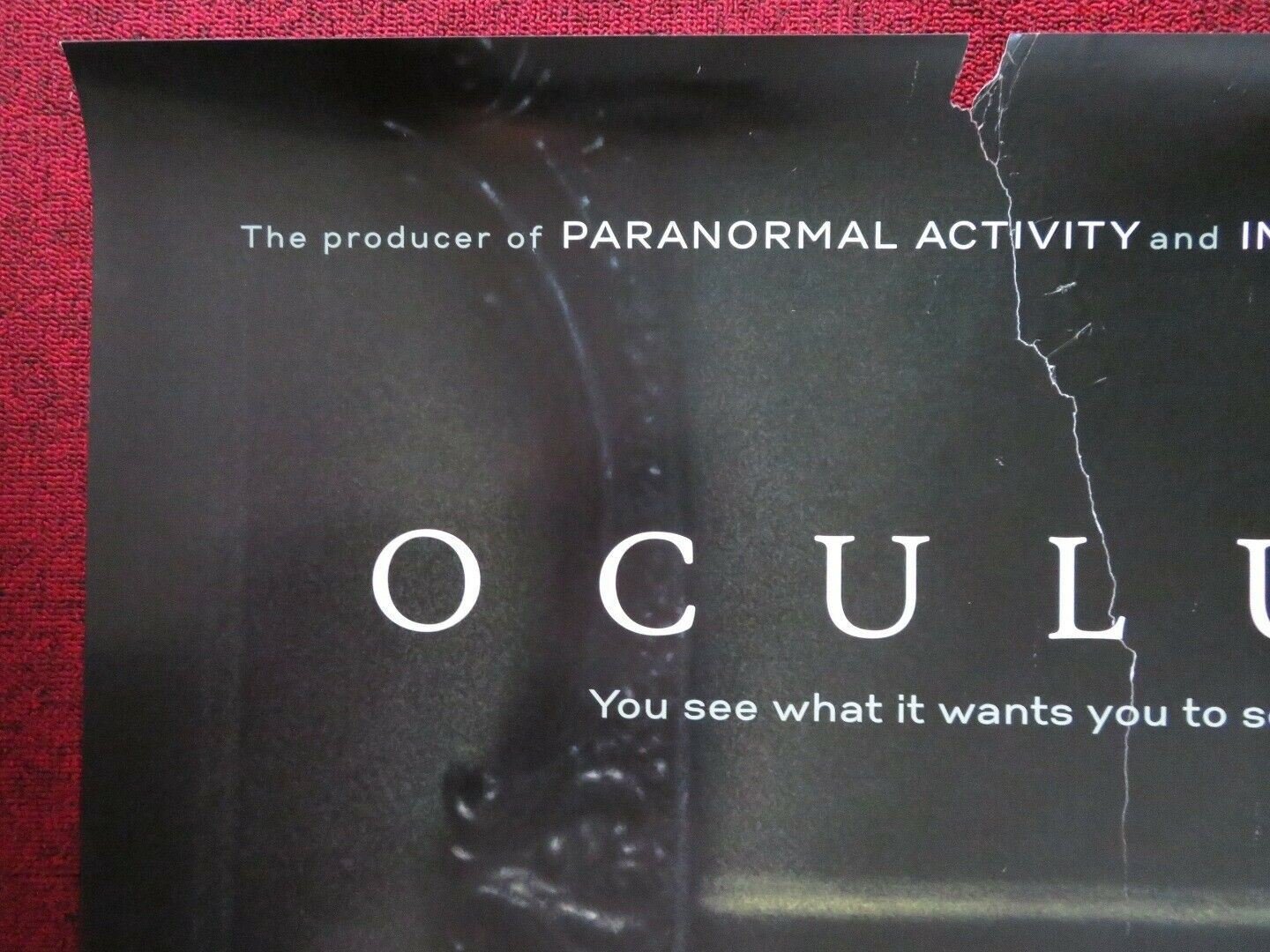 OCULUS US ONE SHEET ROLLED POSTER KAREN GILLAN 2013 - Rendezvous Cinema