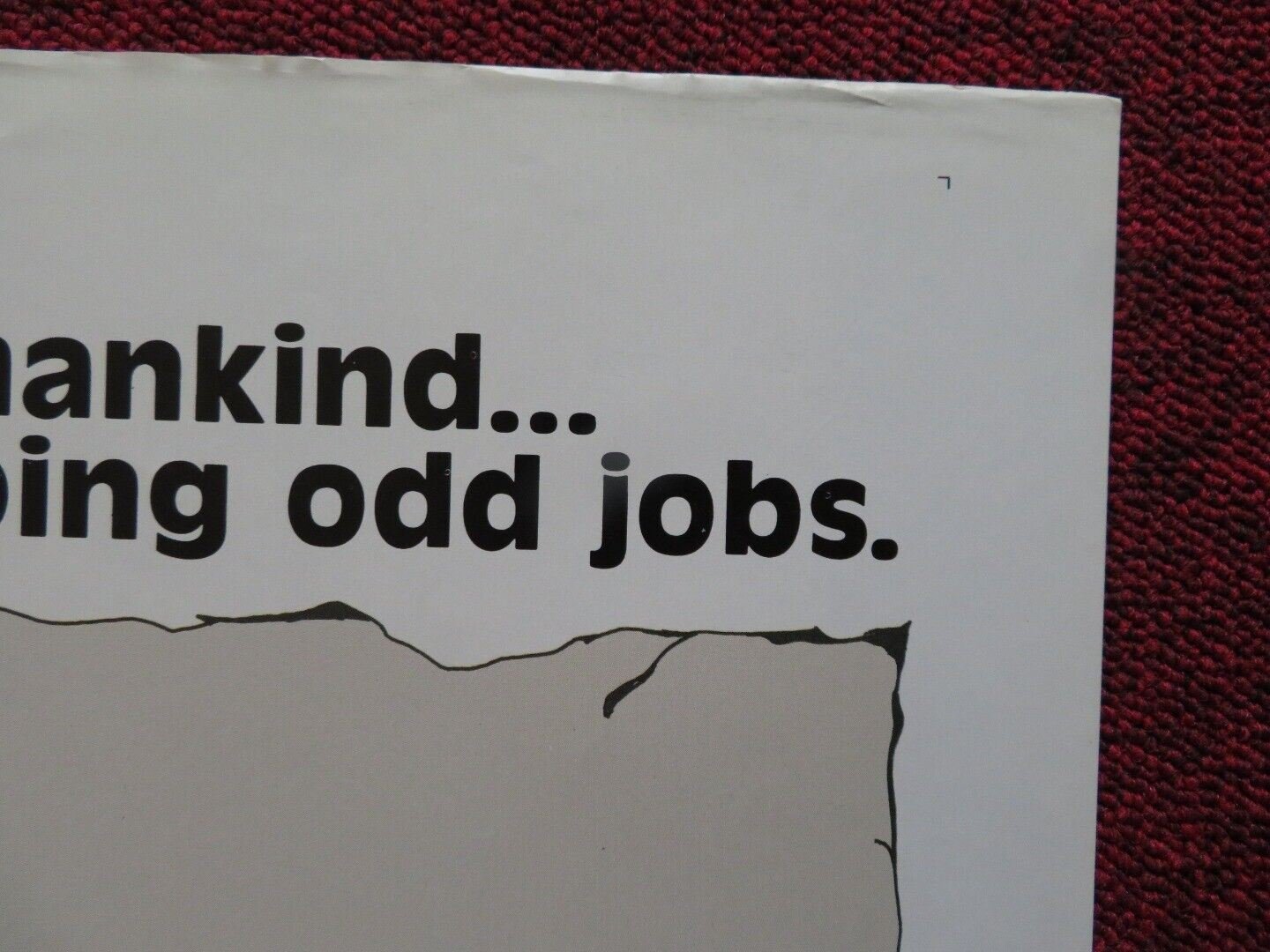 ODD JOBS US ONE SHEET POSTER PAUL REISER ROBERT TOWNSEND 1985 Movie posters