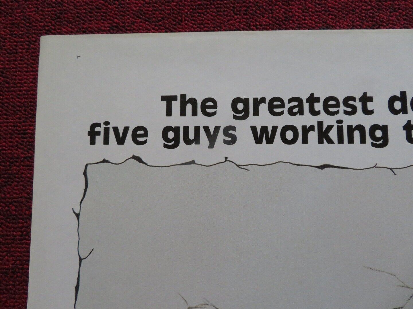 ODD JOBS US ONE SHEET POSTER PAUL REISER ROBERT TOWNSEND 1985 Movie posters