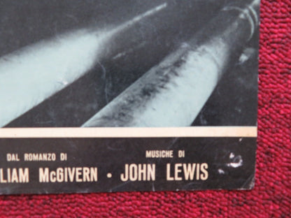 ODDS AGAINST TOMORROW ITALIAN FOTOBUSTA POSTER HARRY BELAFONTE ROBERT RYAN 1959 Rendezvous Cinema Movie posters