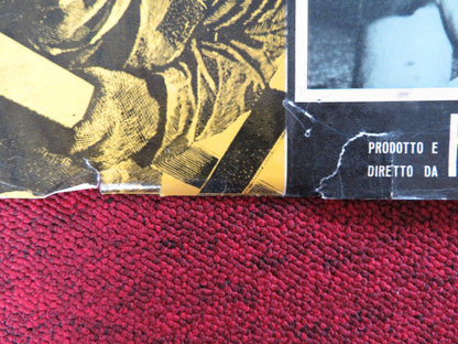 ODDS AGAINST TOMORROW ITALIAN FOTOBUSTA POSTER HARRY BELAFONTE ROBERT RYAN 1959 Rendezvous Cinema Movie posters