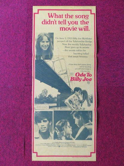 ODE TO BILLY JOE FOLDED AUSTRALIAN DAYBILL POSTER ROBBY BENSON 1976 Movie posters
