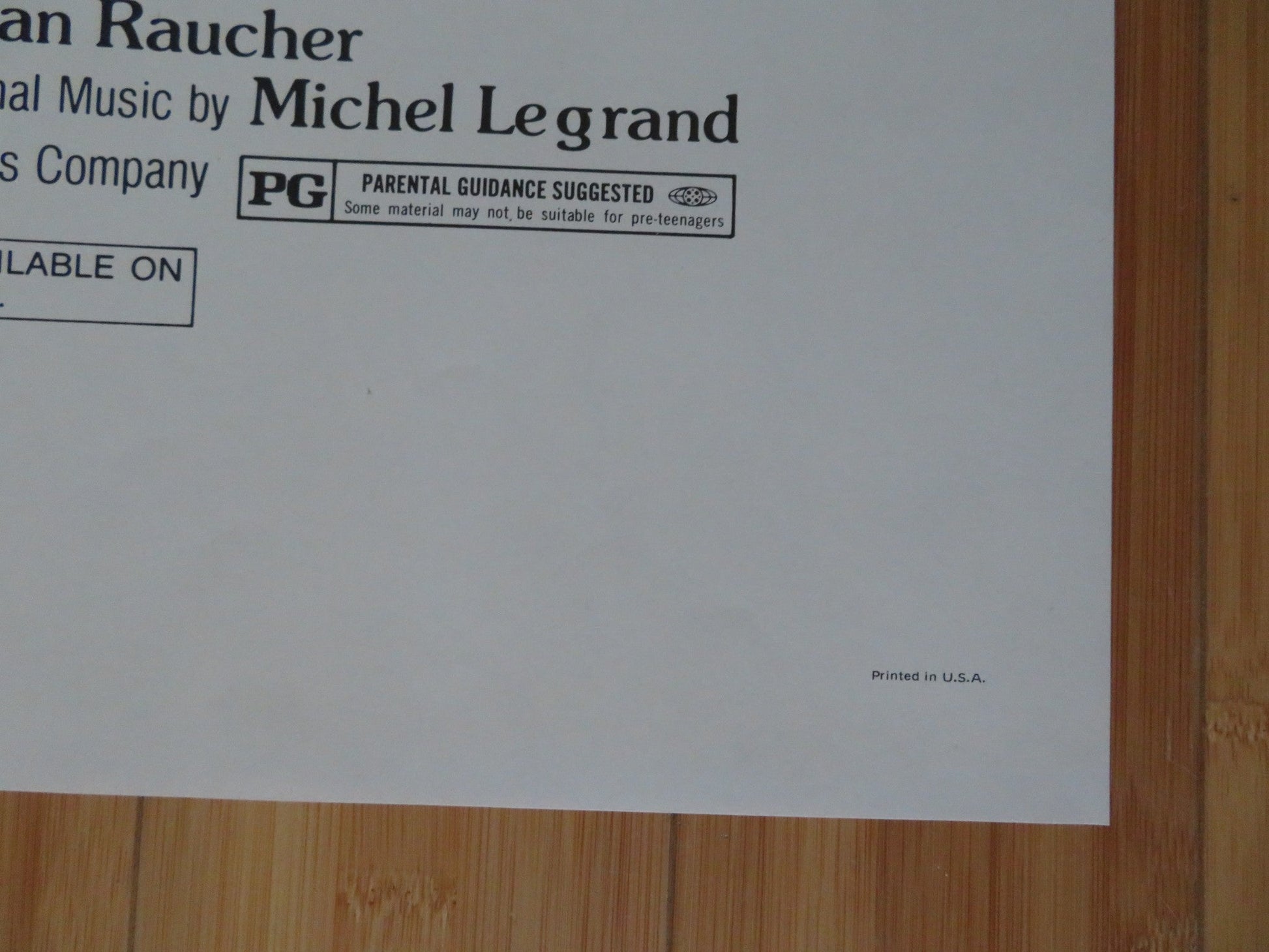 ODE TO BILLY JOE US DOOR PANEL POSTER ROBBY BENSON GLYNNIS O'CONNOR 1976 Rendezvous Cinema Movie posters