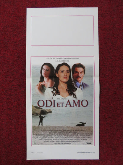 ODI ET AMO ITALIAN LOCANDINA POSTER GIAMPIERO LISARELLI GERARDO AMATO 1998 Rendezvous Cinema Movie posters