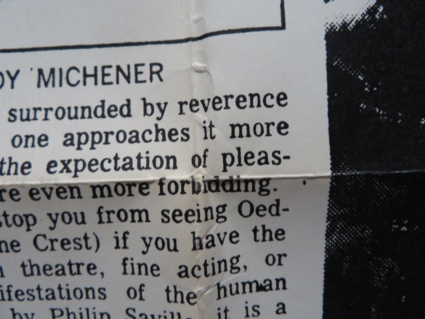 OEDIPUS THE KING FOLDED U.S ONE SHEET POSTER CHRISTOPHER PLUMMER ORSON WELLES Movie posters