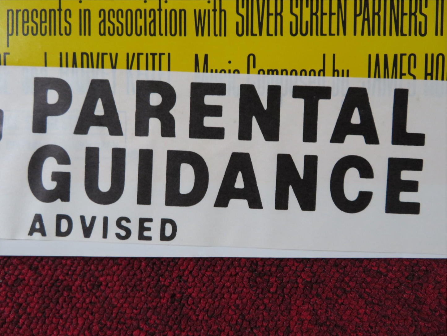 OFF BEAT FOLDED US ONE SHEET POSTER JUDGE REINHOLD MEG TILLY 1986 Rendezvous Cinema Movie posters