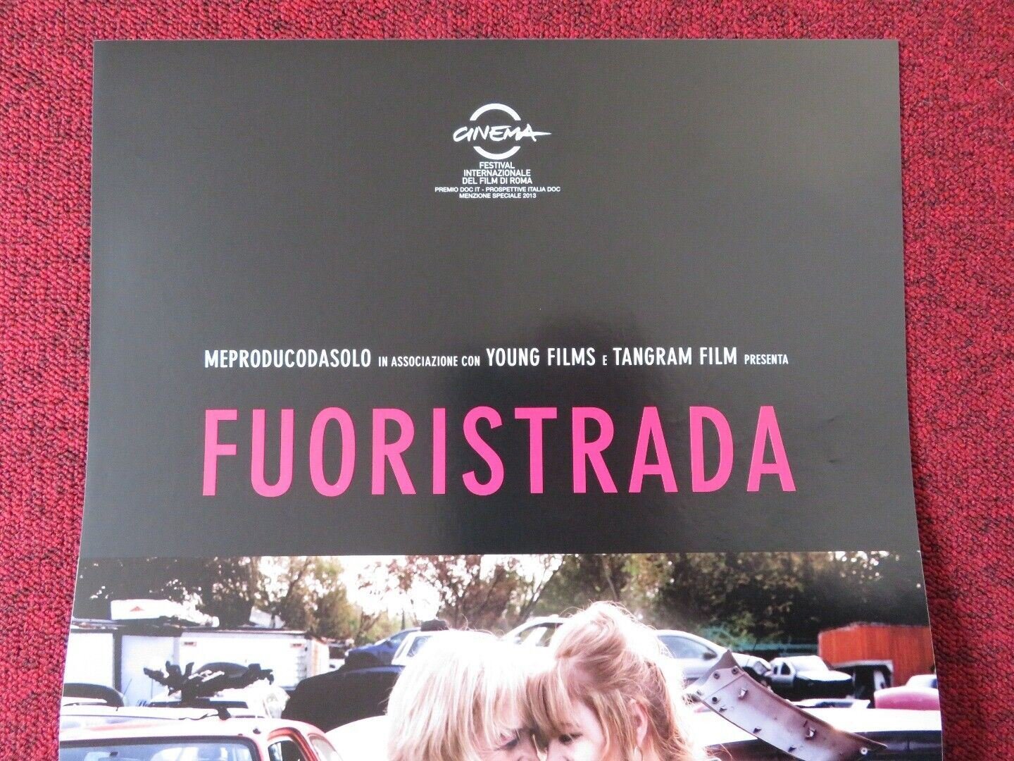 OFF ROAD ITALIAN LOCANDINA (26.5"x12.5") POSTER ELISA AMORUSO 2013 Movie posters