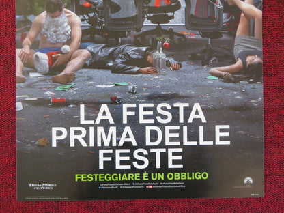 OFFICE CHRISTMAS PARTY ITALIAN LOCANDINA (26.5"x12.5") POSTER J BATEMAN 2016 Rendezvous Cinema Movie posters