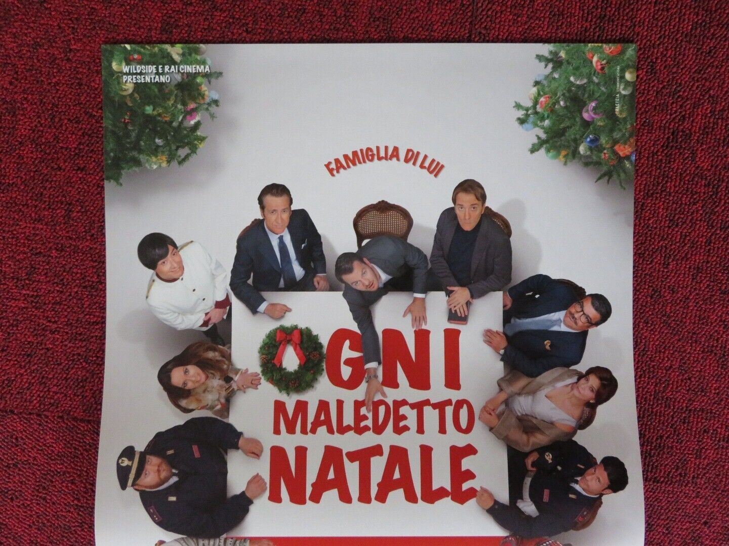 OGNI MALEDETTO NATALE ITALIAN LOCANDINA (26.5"x12.5") POSTER 2014 - Rendezvous Cinema