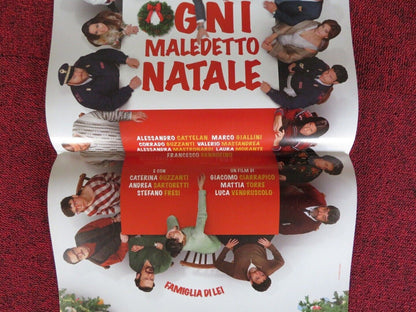 OGNI MALEDETTO NATALE ITALIAN LOCANDINA (26.5"x12.5") POSTER 2014 - Rendezvous Cinema