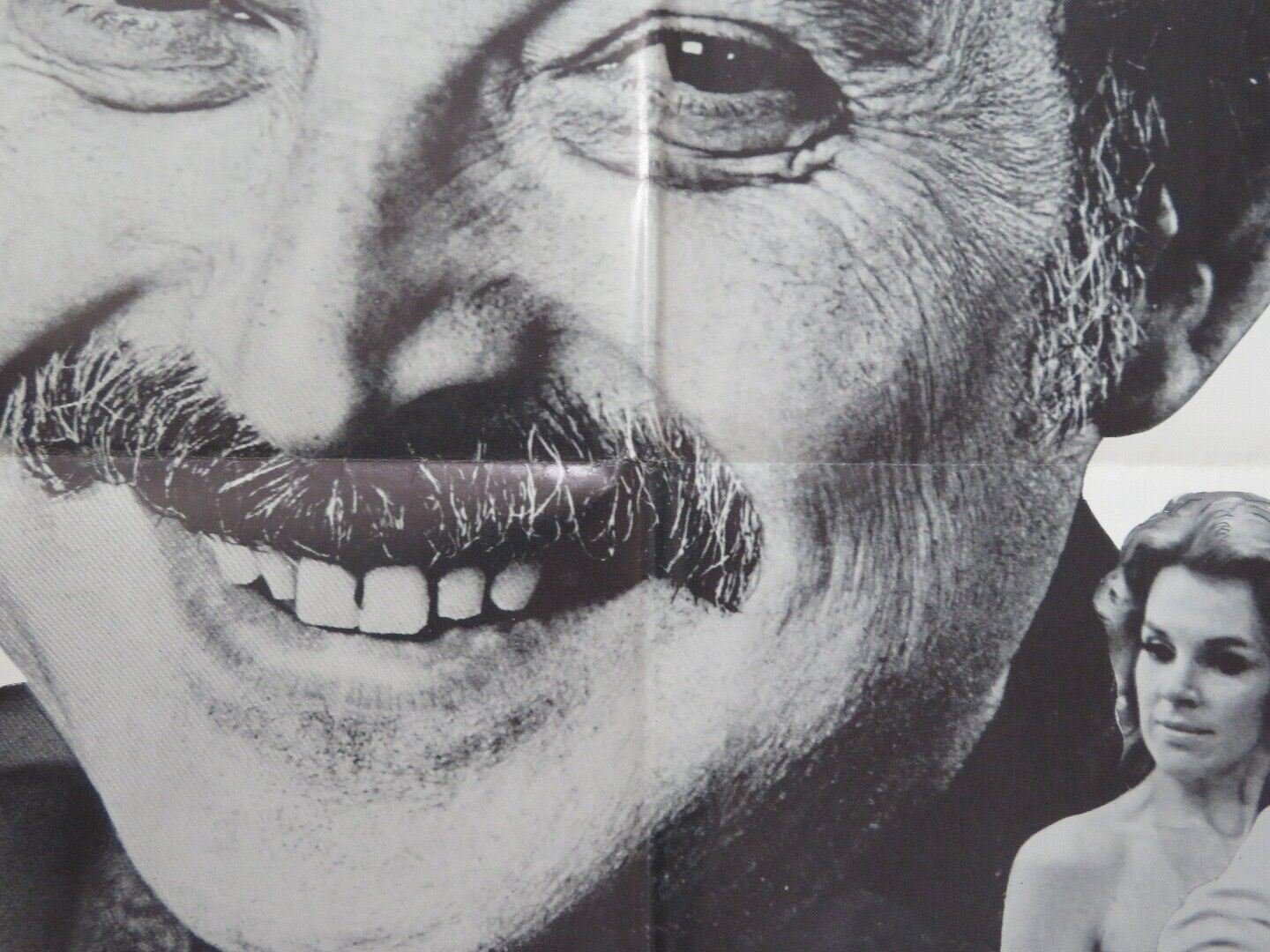 OH! CALCUTTA! FOLDED US ONE SHEET POSTER BILL MACY MUSICAL 1972 Movie posters