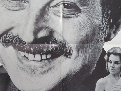 OH! CALCUTTA! FOLDED US ONE SHEET POSTER BILL MACY MUSICAL 1972 Movie posters