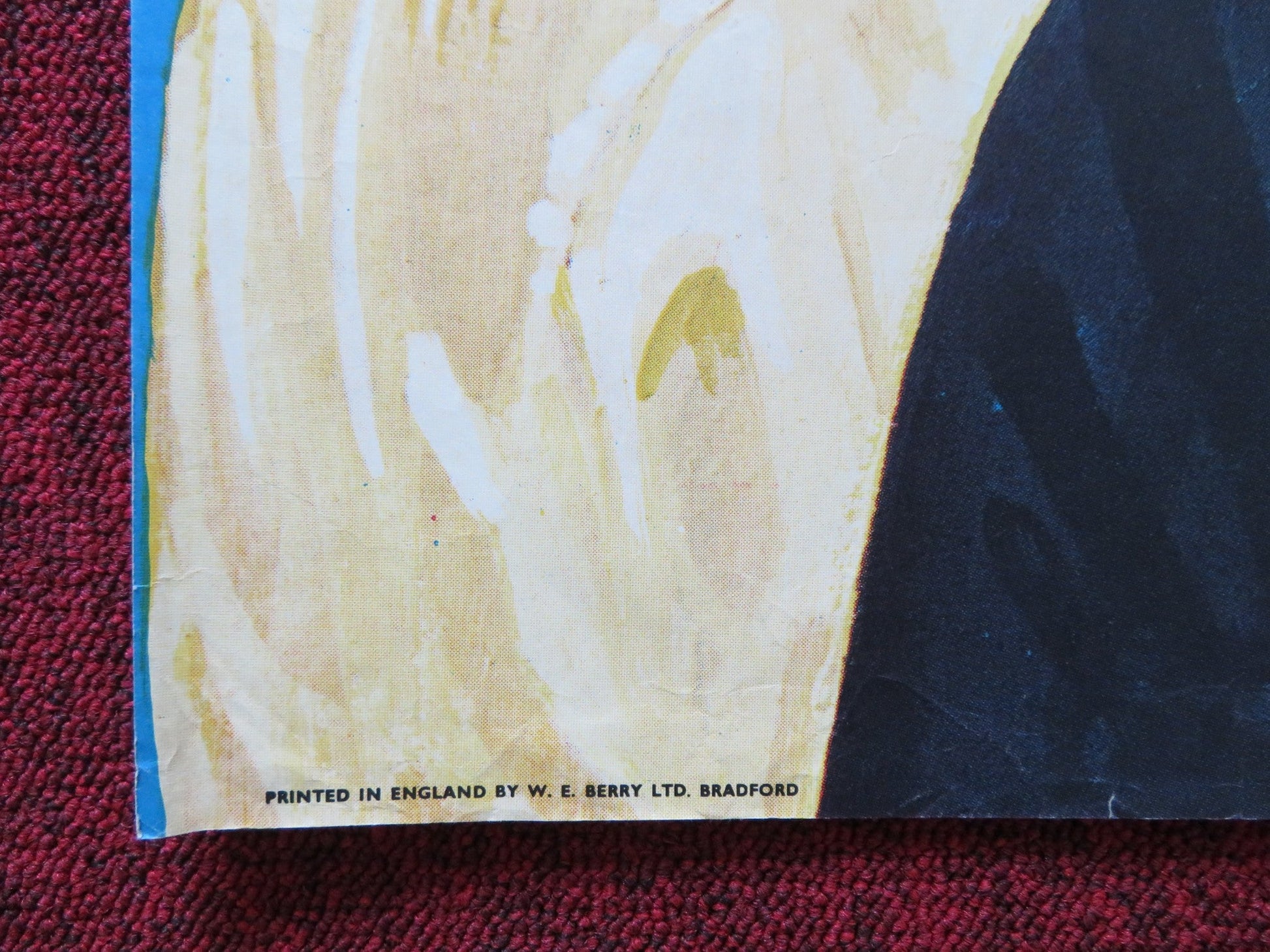 OH, GOD! UK QUAD POSTER FOLDED GEORGE BURNS JOHN DENVER 1977 Rendezvous Cinema Movie posters