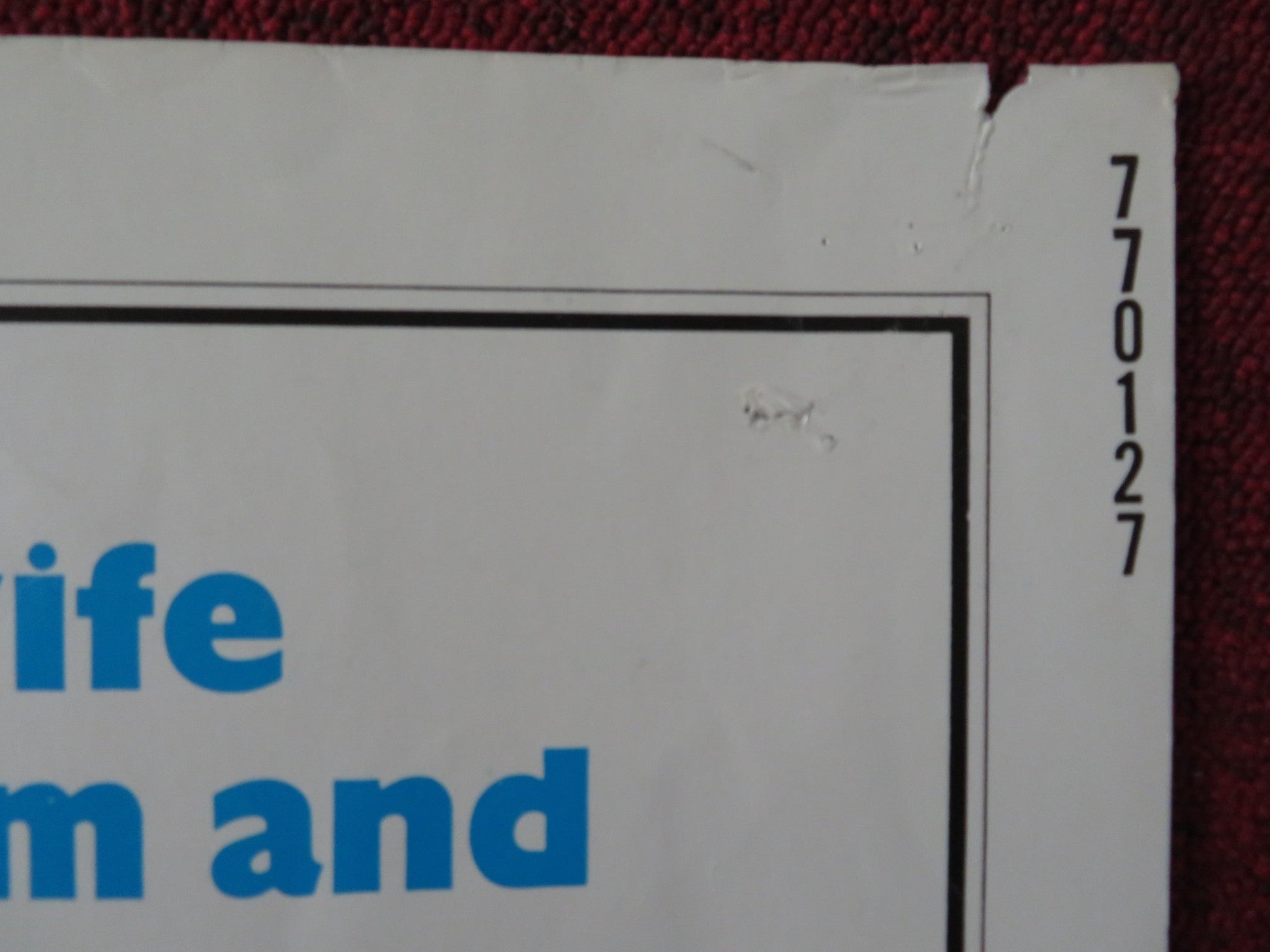 OH GOD! US HALF SHEET (22"x 28") POSTER GEORGE BURNS JOHN DENVER 1977 Rendezvous Cinema Movie posters