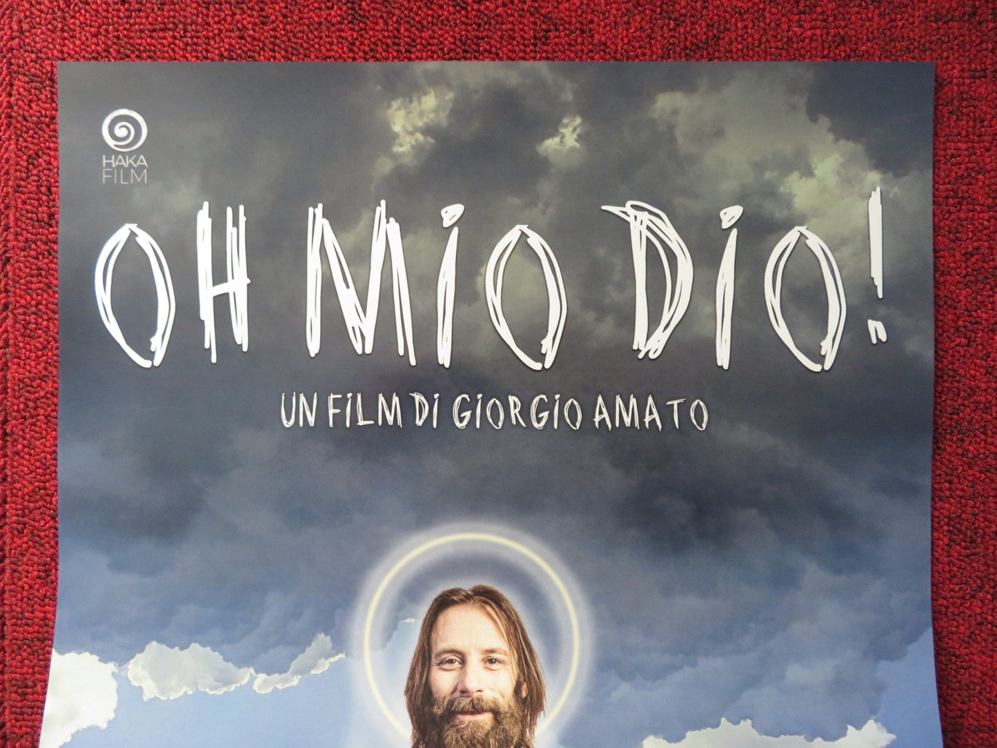 OH MIO DIO! ITALIAN LOCANDINA POSTER CARLO CAPRIOLI ANNA MARIA DE LUCA 2017 Rendezvous Cinema Movie posters