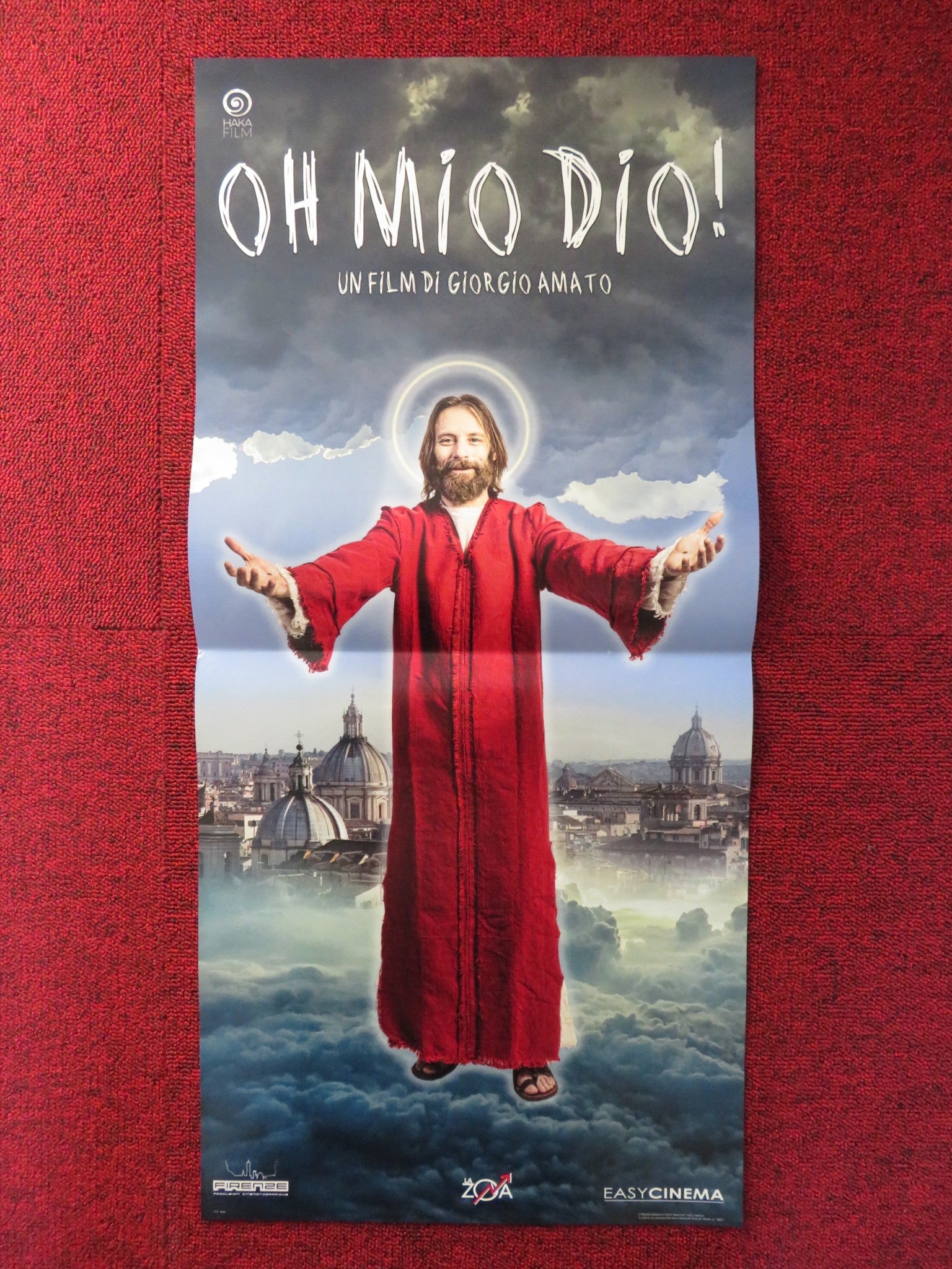 OH MIO DIO! ITALIAN LOCANDINA POSTER CARLO CAPRIOLI ANNA MARIA DE LUCA 2017 Rendezvous Cinema Movie posters