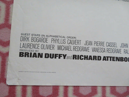 OH WHAT A LOVELY WAR US ONE SHEET POSTER DIRK BOGARDE PHYLLIS CALVERT 1969 - Rendezvous Cinema