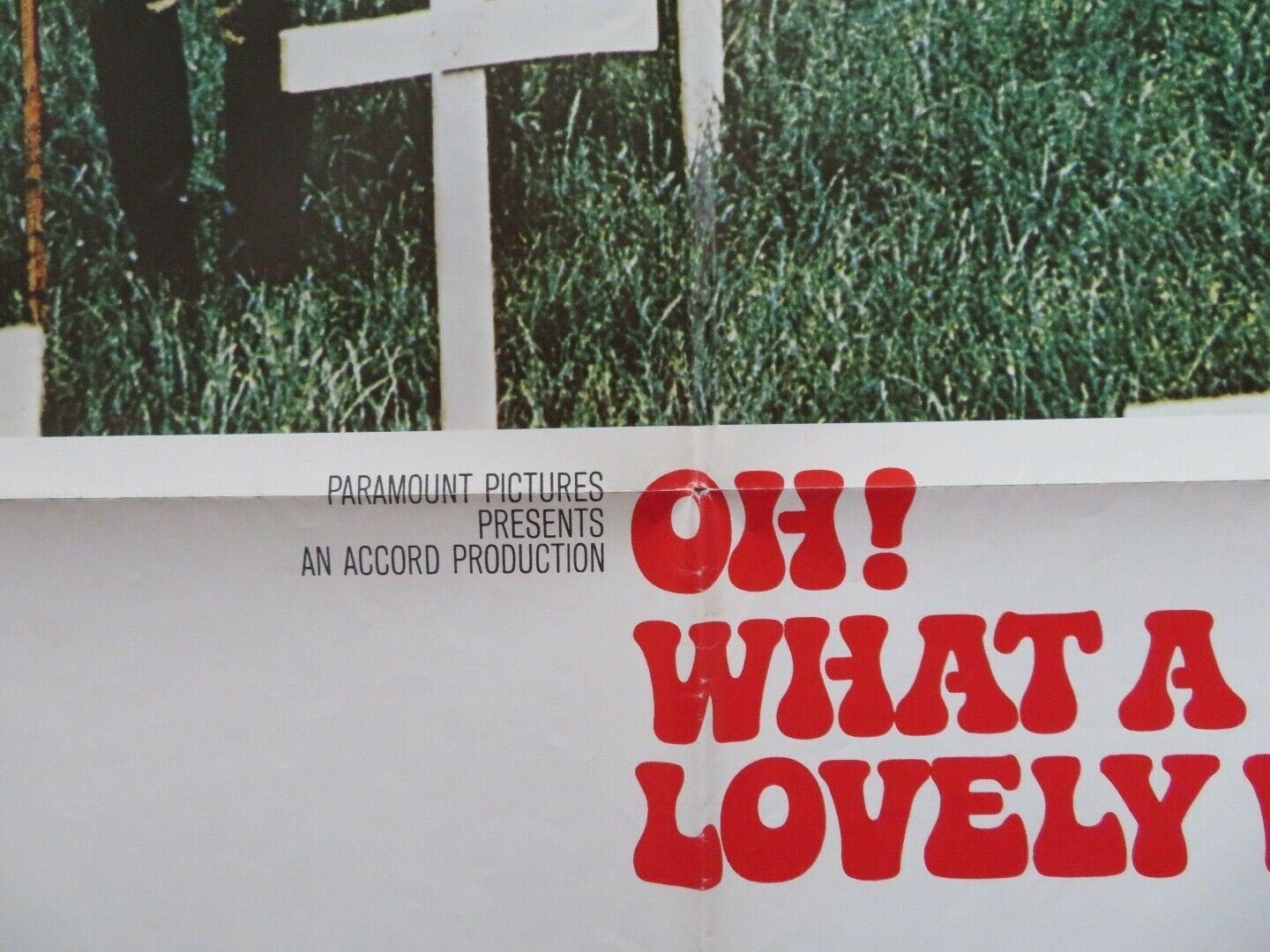 OH WHAT A LOVELY WAR US ONE SHEET POSTER DIRK BOGARDE PHYLLIS CALVERT 1969 - Rendezvous Cinema
