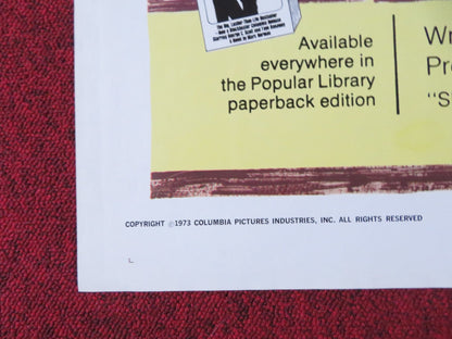 OKLAHOMA CRUDE FOLDED US ONE SHEET POSTER GEORGE C. SCOTT FAYE DUNAWAY 1973 Rendezvous Cinema Movie posters