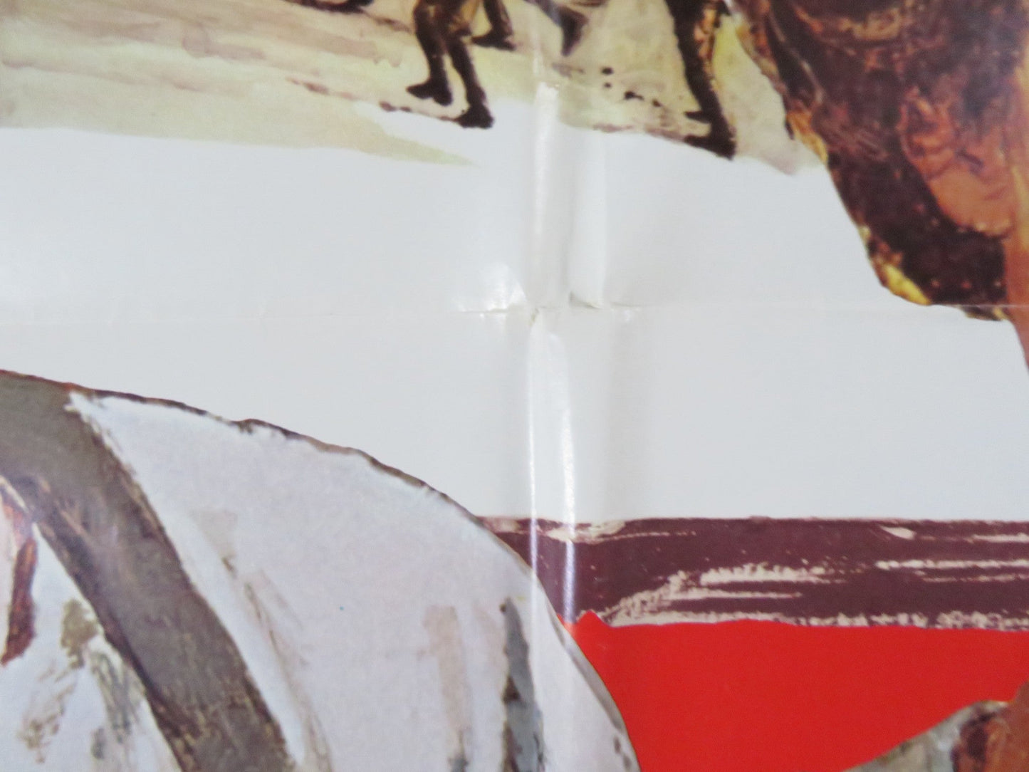 OKLAHOMA CRUDE FOLDED US ONE SHEET POSTER GEORGE C. SCOTT FAYE DUNAWAY 1973 Rendezvous Cinema Movie posters