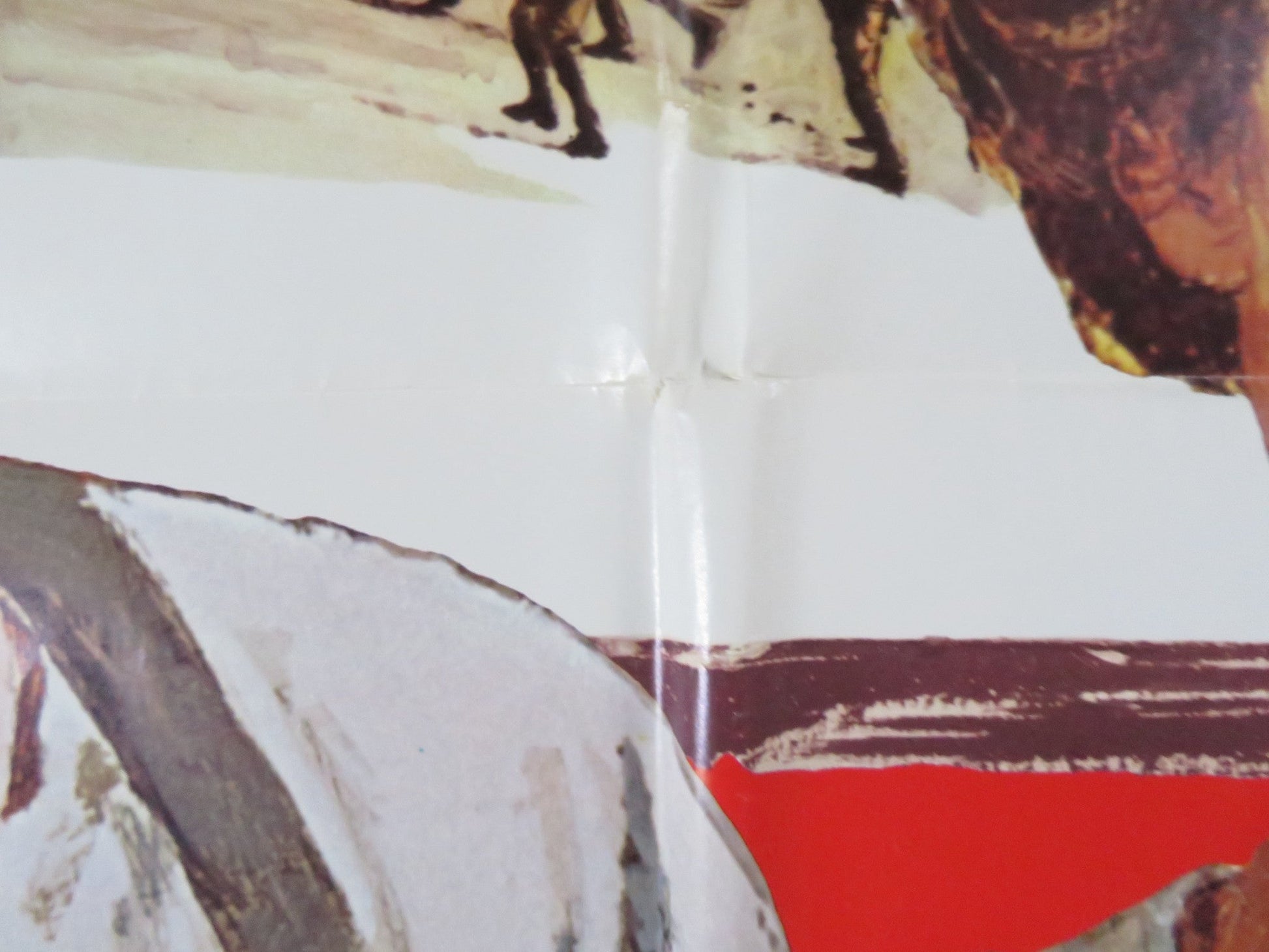 OKLAHOMA CRUDE FOLDED US ONE SHEET POSTER GEORGE C. SCOTT FAYE DUNAWAY 1973 Rendezvous Cinema Movie posters