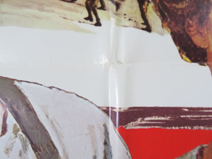 OKLAHOMA CRUDE FOLDED US ONE SHEET POSTER GEORGE C. SCOTT FAYE DUNAWAY 1973 Rendezvous Cinema Movie posters